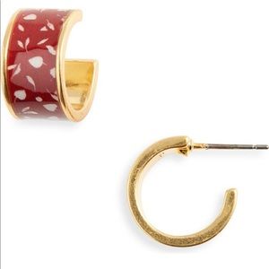 The Madewell Enamel Park Picnic Huggies